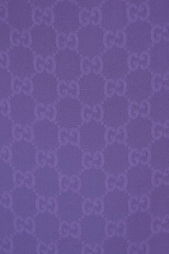 25FW 구찌 GG 실크 자카드 스커트 846275ZATF9 5007 Viola - GUCCI