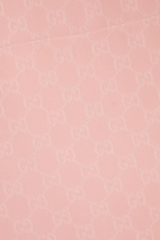 25FW 구찌 GG 실크 자카드 스커트 846275ZATF9 5136 Rosa - GUCCI