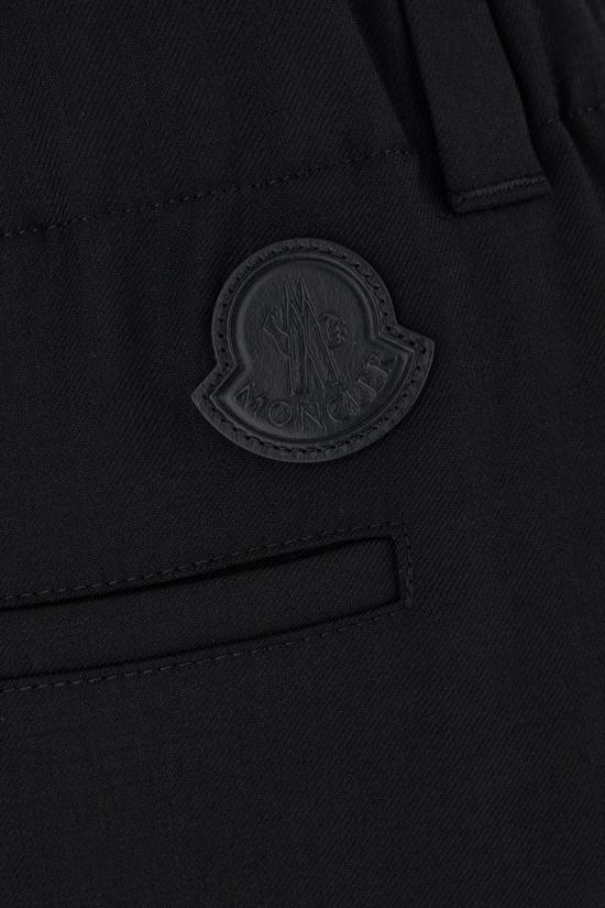25FW 몽클레어 스트레이트 팬츠 2A00018598XP 999 NERO - MONCLER