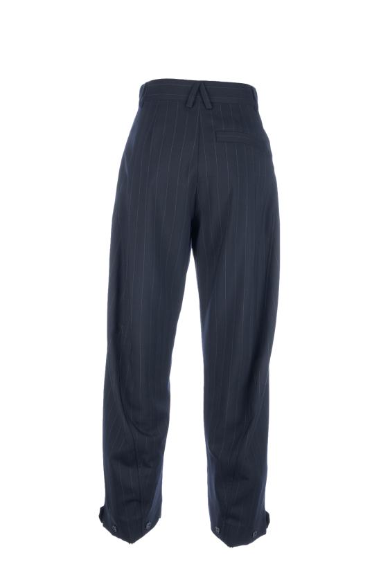 25FW 핑코 스트레이트 팬츠 105707A2QY EZ1 BLU BIANCO - PINKO