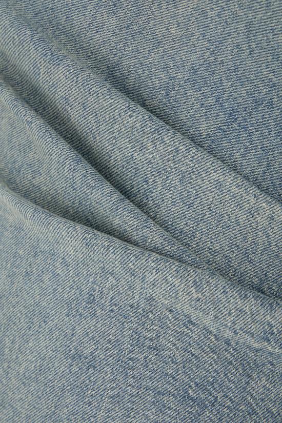 26SS 알렉산더 맥퀸 데님 원피스 857115QMAD1 4383 LIGHT BLUE WASH - ALEXANDER MCQUEEN