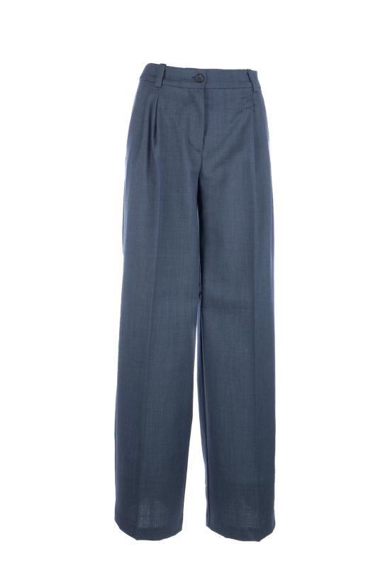 25FW 핑코 스트레이트 팬츠 105898A2SN G07 Blu notte