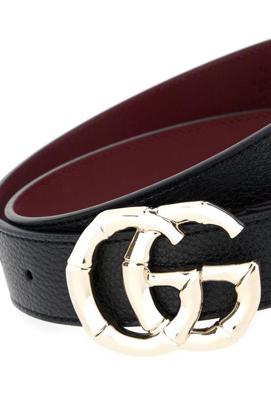 25FW 구찌 GG 마몽 벨트 847228AAEAO 1000 Nero - GUCCI