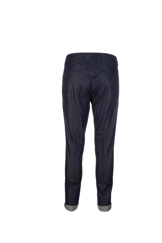 26SS 돈답 스트레이트 팬츠 UP615DF02293ULT3 800 Blu - DONDUP