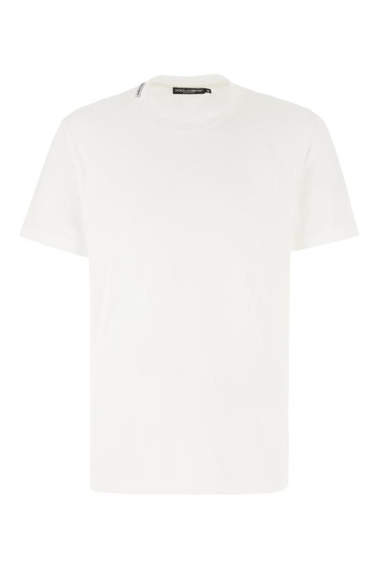 26SS 돌체앤가바나 반팔 티셔츠 G8JX7TG7P1A W0800 BIANCO OTTICO