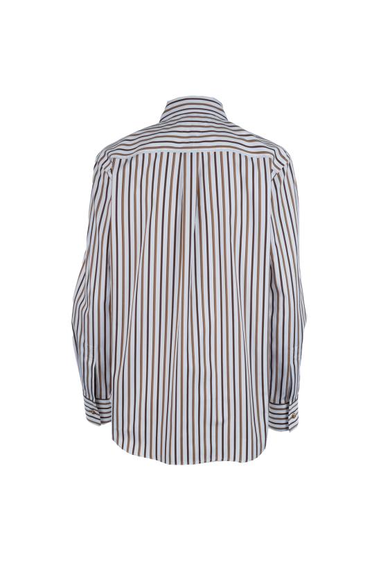 25FW 보테가베네타 셔츠 838420V5PL0 9070 CHALK TOFFEE BROWN - BOTTEGA VENETA