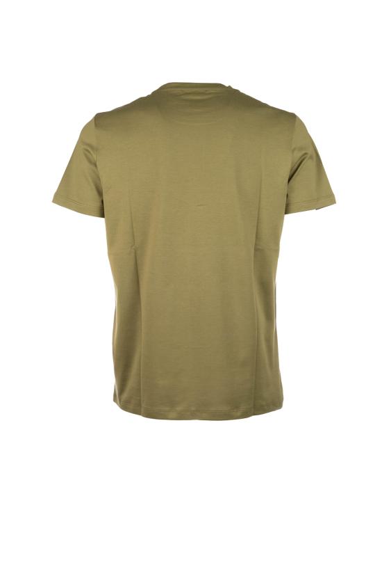 26SS 돈답 반팔 티셔츠 US198JF0271UZL4 633 Verde militare - DONDUP