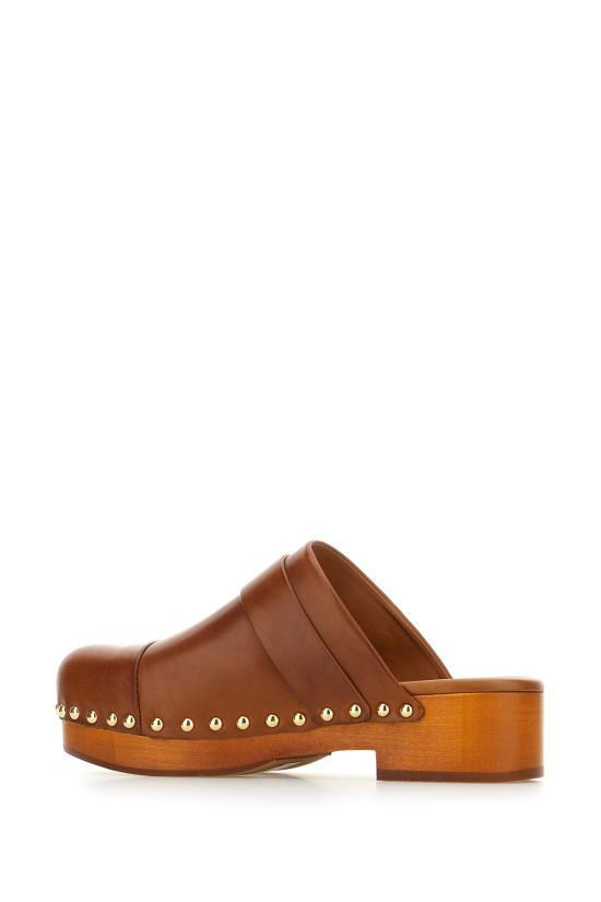 26SS 끌로에 뮬/슬리퍼 CH25A12ZLT 27T GINGER BROWN - CHLOE