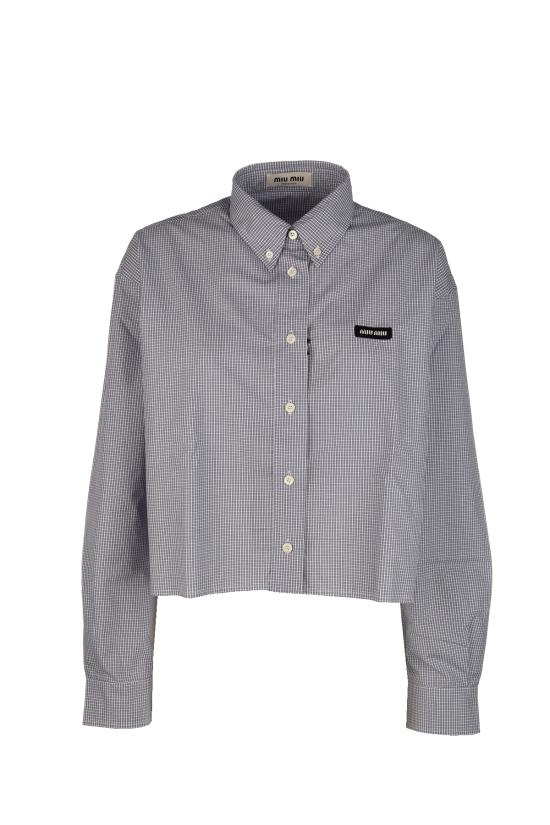 26SS 미우미우 셔츠 MK16591805 F0008 BLEU