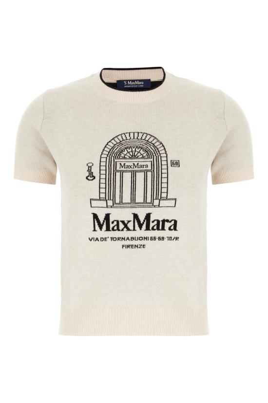 26SS 에스막스마라 스웨터 SMMEUFORIA 020 Ecru