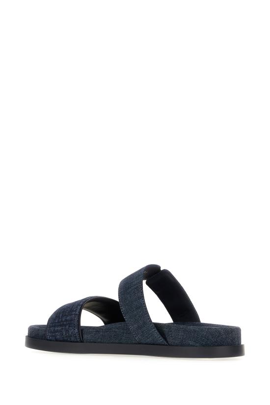 26SS 펜디 뮬/슬리퍼 8X8710AYFL F18RE Blu scuro - FENDI