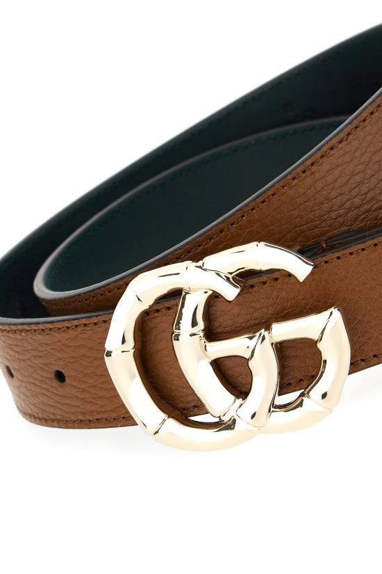 25FW 구찌 GG 마몽 벨트 847228AAEAO 2718 Cognac - GUCCI