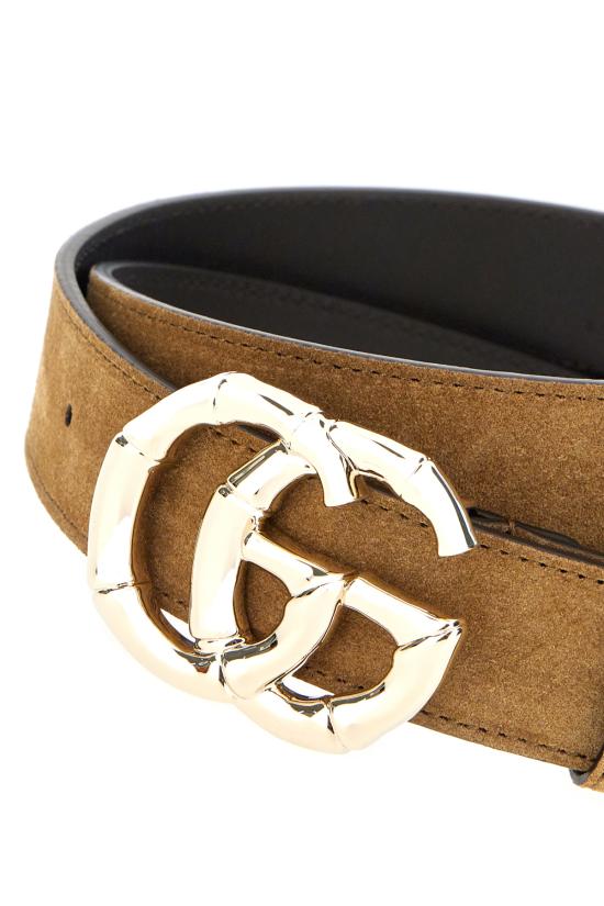 25FW 구찌 GG 마몽 벨트 847228CA00G 2118 Cuoio - GUCCI