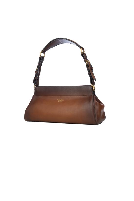 25FW 프라다 숄더백 1BC262SOO2HMZ F0046 Cognac - PRADA