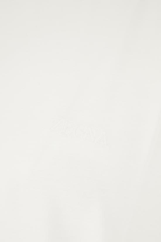 26SS 에르메네질도제냐 반팔 티셔츠 H765UH360A3 N00 OPTICAL WHITE - ERMENEGILDO ZEGNA