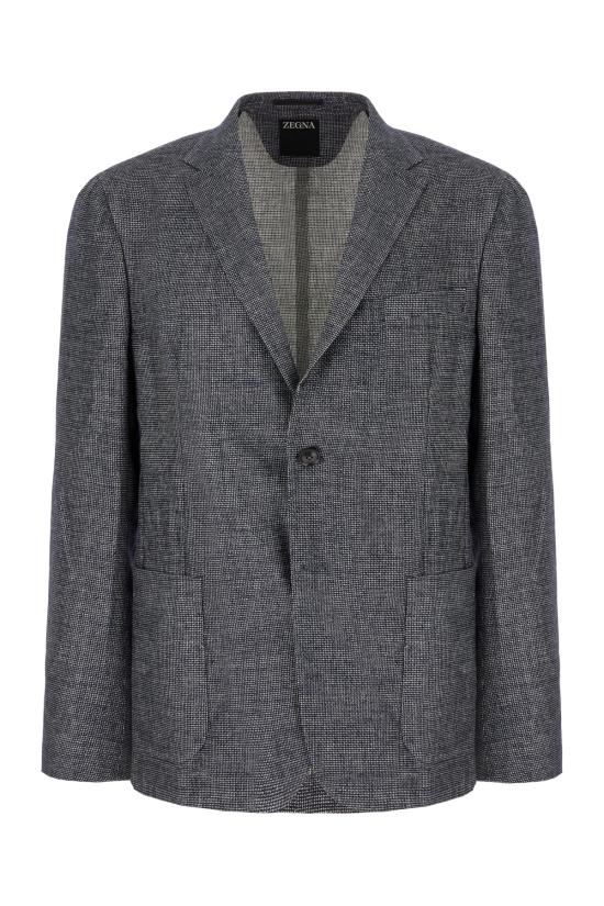 26SS 에르메네질도제냐 수트 자켓 1DNMG0342006A3 342006A3 WHITE NAVY BLUE