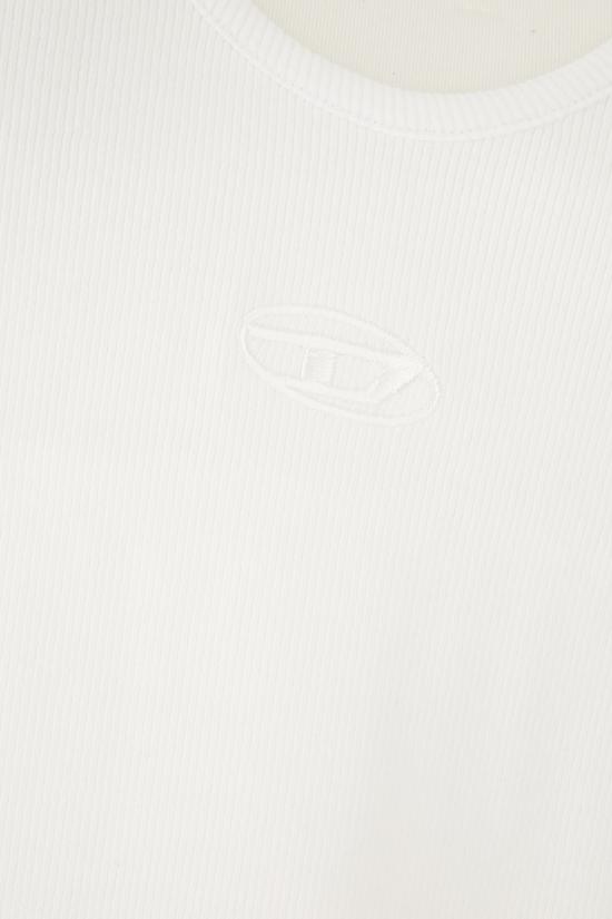 25FW 디젤 T 와이프 OD 민소매 티셔츠 A215730JEAI 100 WHITE - DIESEL