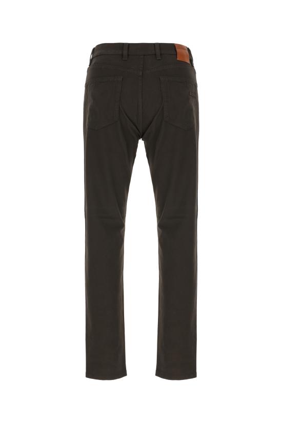 25FW 에르메네질도제냐 데님 팬츠 CITYUGPZWA2 M69 ROCCIA DARK BROWN MELANGE - ERMENEGILDO ZEGNA