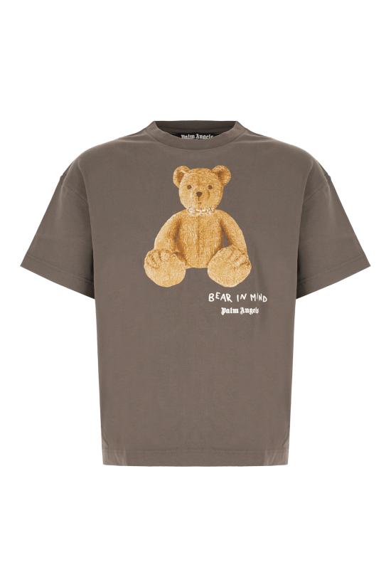 25FW 팜앤젤스 반팔 티셔츠 PMAA109F25JER00A 0760 DARK GREY BROWN