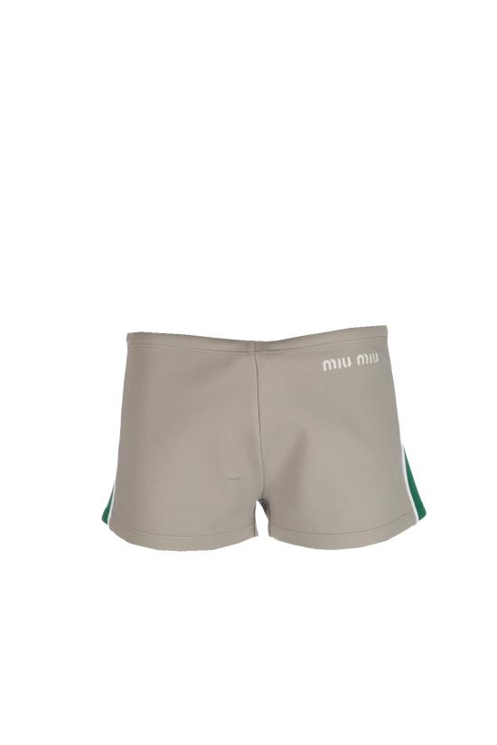 26SS 미우미우 숏팬츠 MMP290148O F0Y6M GRIGIO VERDE