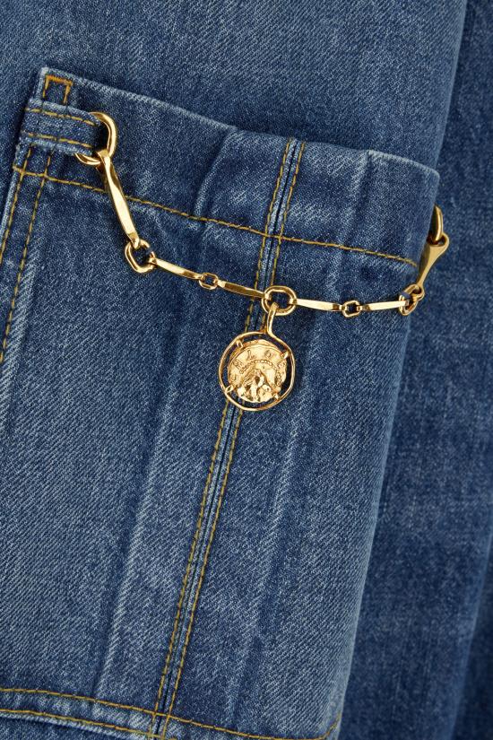 26SS 끌로에 자켓 CH26SDV09258 4A1 FADED INDIGO - CHLOE