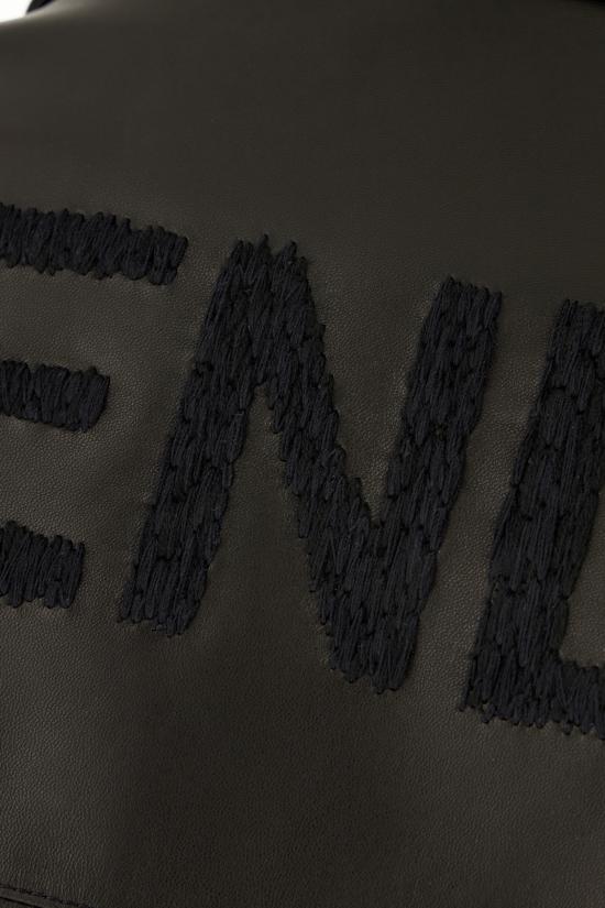 26SS 펜디 가죽 자켓 FPJ139ATJZ F0GME Nero - FENDI