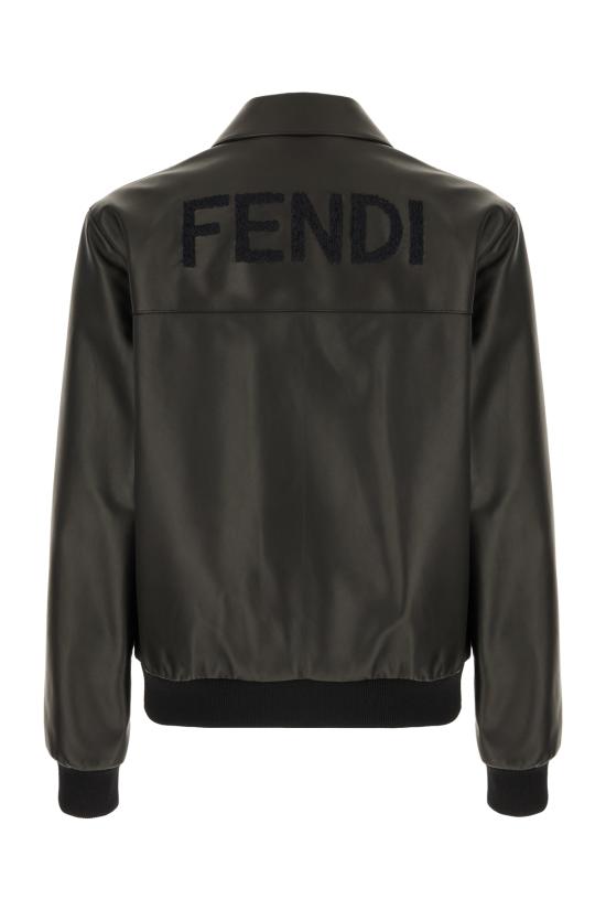 26SS 펜디 가죽 자켓 FPJ139ATJZ F0GME Nero - FENDI