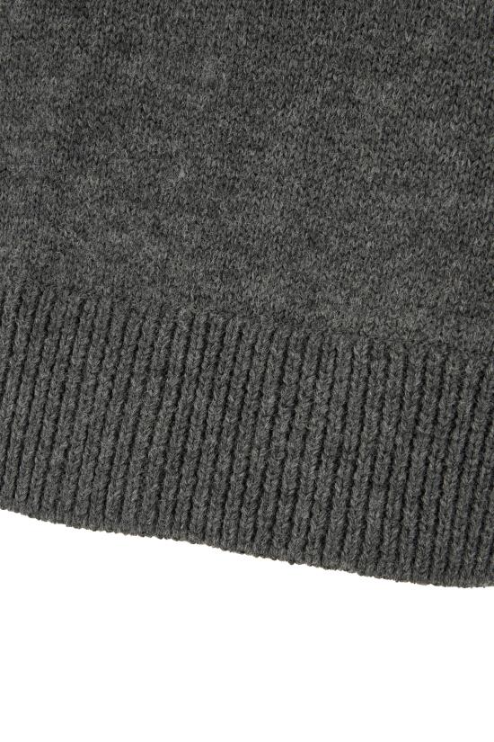 26SS MM6 메종마르지엘라 스웨터 SH0HP0012M13206 855M DARK GREY MELANGE - MM6 MAISON MARGIELA