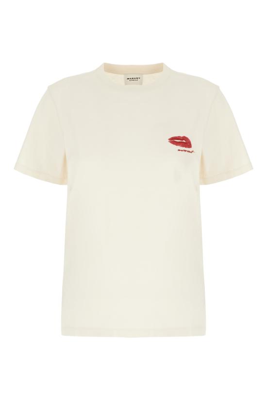 26SS 이자벨마랑에뚜왈 반팔 티셔츠 26PTS0001FAD1N06E 23EC Ecru