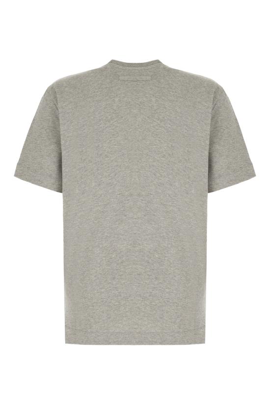 26SS 에르메네질도제냐 반팔 티셔츠 H765UH360A3 K95 GREY MELANGE - ERMENEGILDO ZEGNA