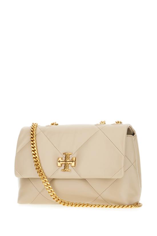 26SS 토리버치 스몰 키라 다이아몬드 퀼트 컨버터블 숄더백 154706 251 LIGHT STONE - TORY BURCH