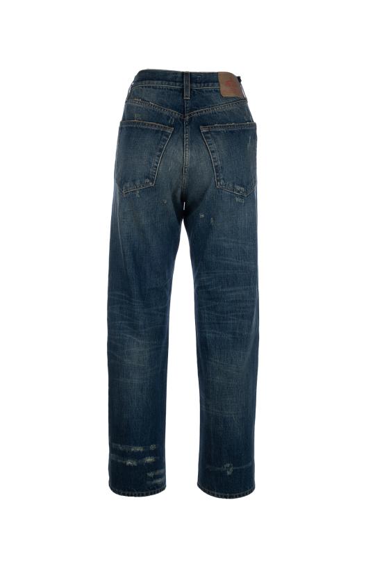 25FW 프라다 파이브 포켓 워시드 데님 진 GFP5361631 F0008 Blu - PRADA
