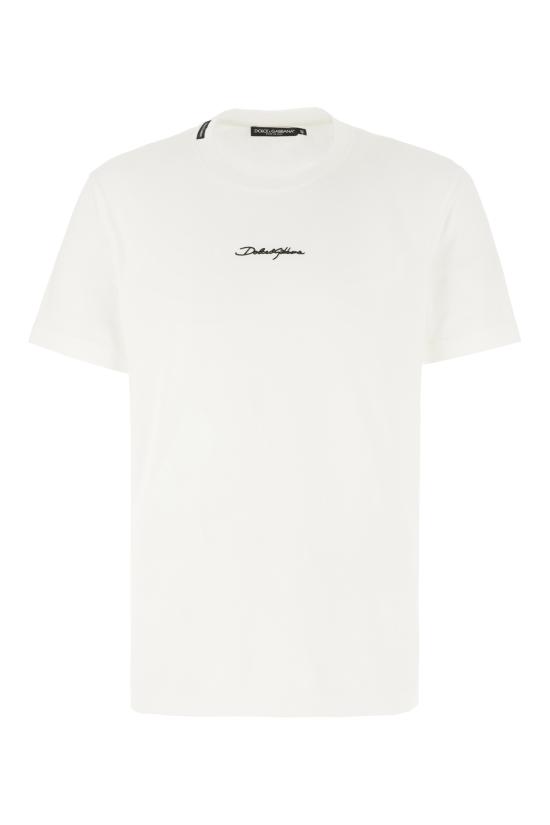 26SS 돌체앤가바나 반팔 티셔츠 G8RN8ZG7P0C W0111 Bianco