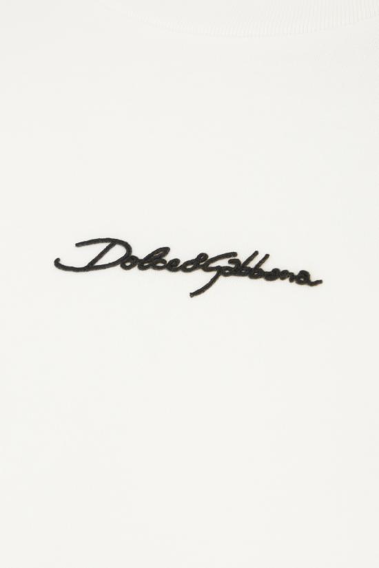 26SS 돌체앤가바나 반팔 티셔츠 G8RN8ZG7P0C W0111 Bianco - DOLCE & GABBANA