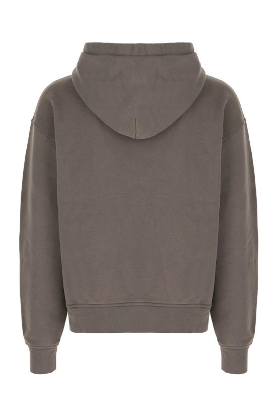 25FW 팜앤젤스 후드 티셔츠 PMBB17DF25FLE004 0760 DARK GREY BROWN - PALM ANGELS