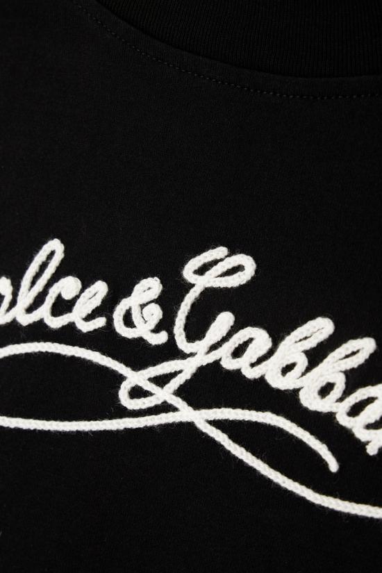 26SS 돌체앤가바나 반팔 티셔츠 F8V42ZGDDL1 N0000 Nero - DOLCE & GABBANA