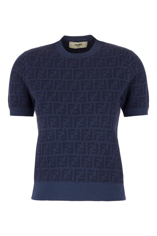 26SS 펜디 스웨터 FZXE50AYM1 F1UKI BLUEBERRY