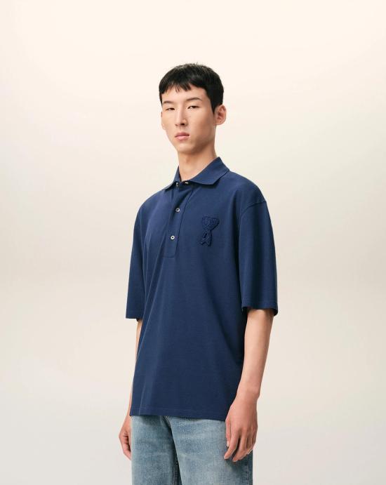 26SS 아미 반팔 티셔츠 UPL428JE0221 A021 Encre - AMI