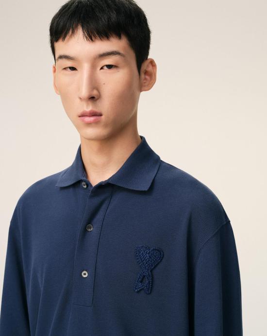 26SS 아미 반팔 티셔츠 UPL428JE0221 A021 Encre - AMI