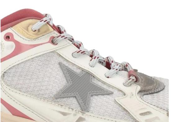 26FW 골든구스 라이트스타 스니커즈 GWF00724F007913 70208 SILVER WHITE RED - GOLDEN GOOSE