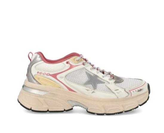 26FW 골든구스 라이트스타 스니커즈 GWF00724F007913 70208 SILVER WHITE RED