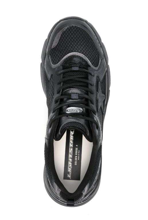 26SS 골든구스 라이트 스타 스니커즈 GMF00724F006473 90100 BLACK - GOLDEN GOOSE