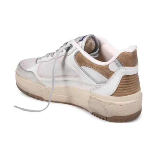 26SS 골든구스 포티 2 스니커즈 GWF00630F007957 11981 WHITE BEIGE TABACCO - GOLDEN GOOSE