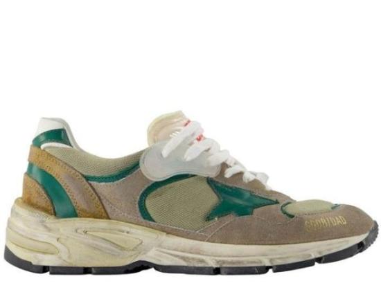 26SS 골든구스 대드 스타 스니커즈 GMF00884F006460 11207 WHITE TAUPE GREEN