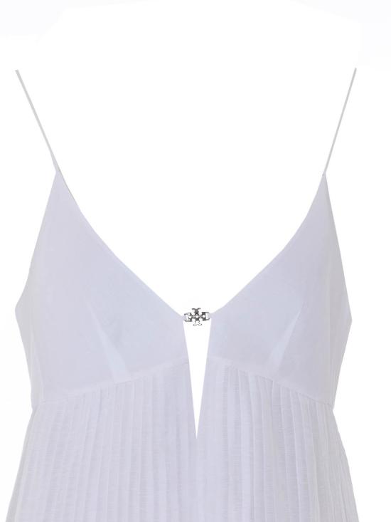 26SS 토리버치 미디 스커트 181157100 White - TORY BURCH