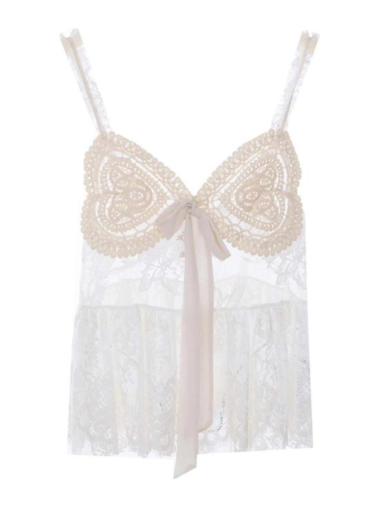 26SS 아니예 바이 민소매 티셔츠 18512002485 White