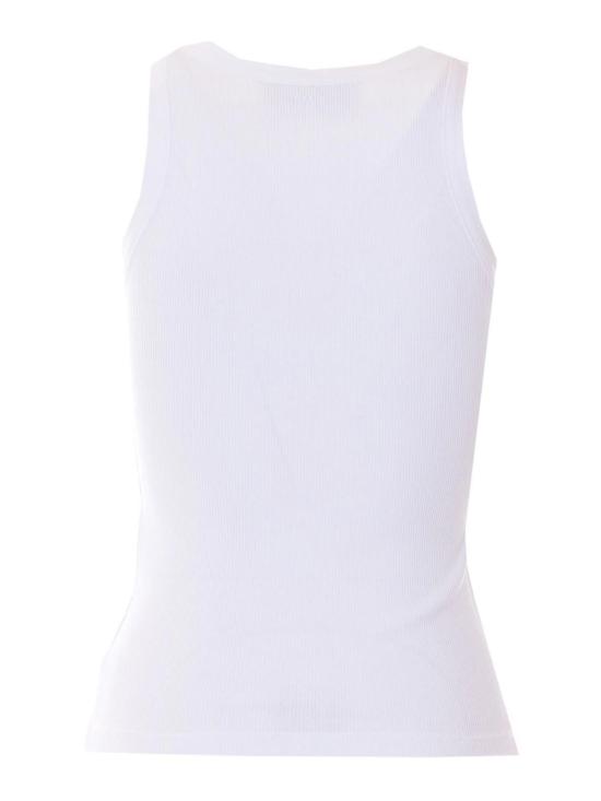 26SS 아미 ADC 코튼 탱크탑 FTP811JE0117100 White - AMI