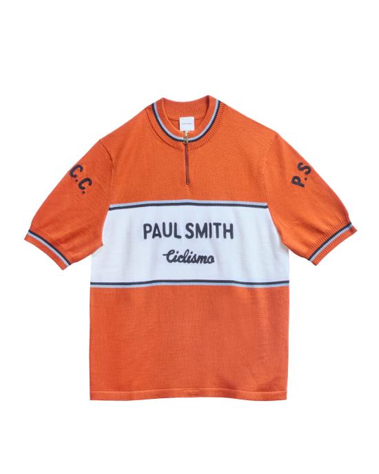 25FW 폴 스미스 반팔 티셔츠 M1R 527Z T02838 17 ARANCIONE