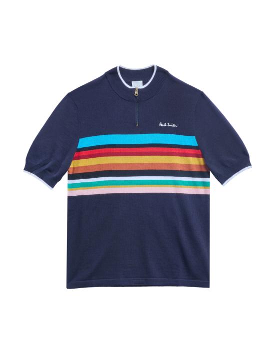 25FW 폴 스미스 반팔 티셔츠 M1R 528Z T02882 49 BLU MULTI