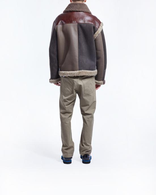 25FW 모스키노 무스탕 3902 5272 1888 MARRONE MULTI - MOSCHINO